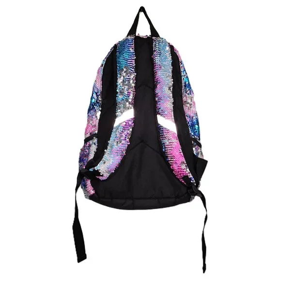 Justice Reversible Sequin Fullsize Backpack - Picture 2 of 8